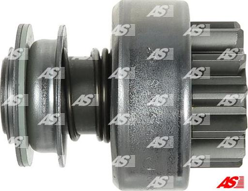 AS-PL SD0414P - Ведущая шестерня, бендикс, стартер autospares.lv