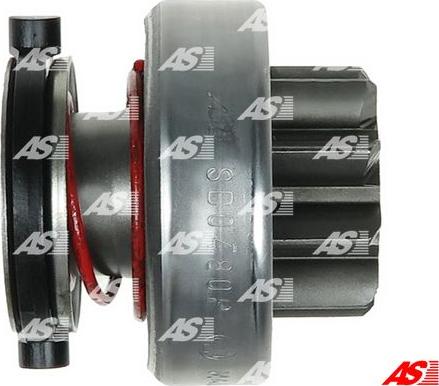 AS-PL SD0480P - Ведущая шестерня, бендикс, стартер autospares.lv