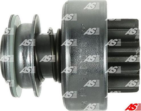 AS-PL SD0432P - Ведущая шестерня, бендикс, стартер autospares.lv