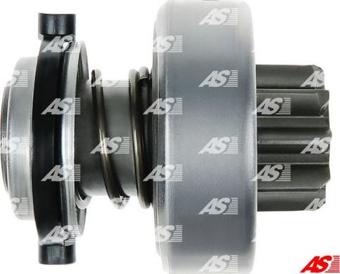 AS-PL SD0038P - Ведущая шестерня, бендикс, стартер autospares.lv