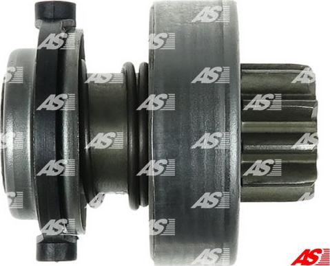 AS-PL SD0024P - Ведущая шестерня, бендикс, стартер autospares.lv