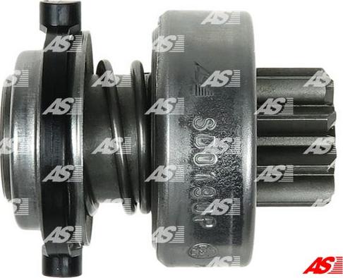 AS-PL SD0190P - Ведущая шестерня, бендикс, стартер autospares.lv