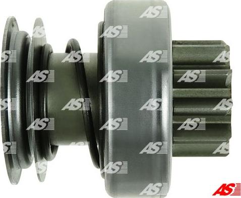 AS-PL SD0137S - Ведущая шестерня, бендикс, стартер autospares.lv