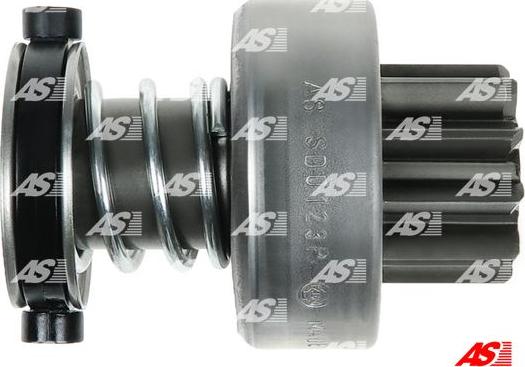 AS-PL SD0123P - Ведущая шестерня, бендикс, стартер autospares.lv