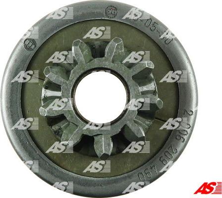 AS-PL SD0345(BOSCH) - Ведущая шестерня, бендикс, стартер autospares.lv