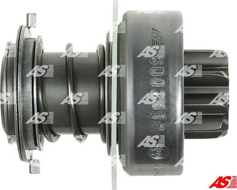 AS-PL SD0381P - Ведущая шестерня, бендикс, стартер autospares.lv