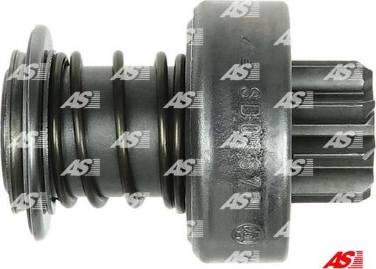 AS-PL SD0387P - Ведущая шестерня, бендикс, стартер autospares.lv