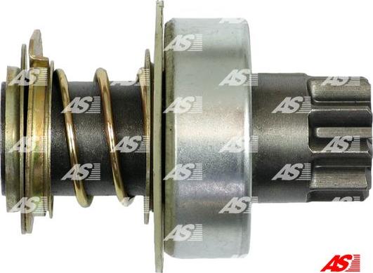 AS-PL SD0231 - Ведущая шестерня, бендикс, стартер autospares.lv