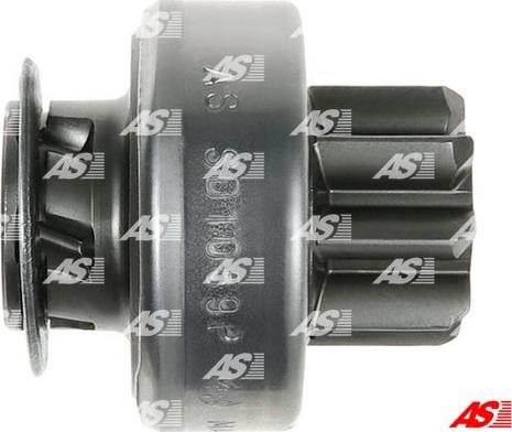 AS-PL SD1059P - Ведущая шестерня, бендикс, стартер autospares.lv