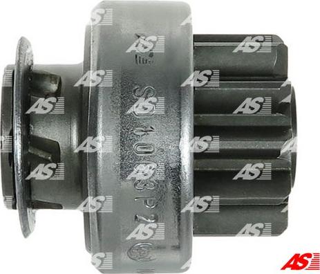 AS-PL SD1063P2 - Ведущая шестерня, бендикс, стартер autospares.lv