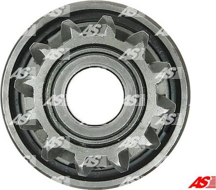 AS-PL SD1076P - Ведущая шестерня, бендикс, стартер autospares.lv