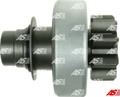 AS-PL SD3007 - Ведущая шестерня, бендикс, стартер autospares.lv