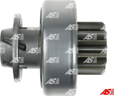 AS-PL SD3015P - Ведущая шестерня, бендикс, стартер autospares.lv