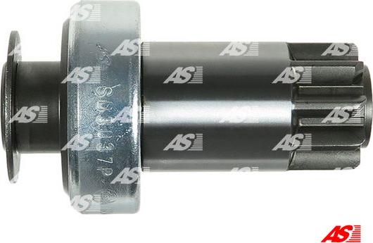 AS-PL SD3037P - Ведущая шестерня, бендикс, стартер autospares.lv