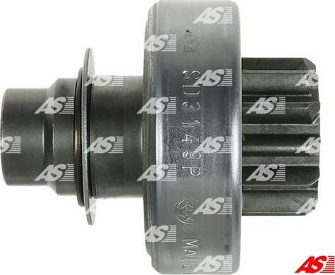 AS-PL SD3149P - Ведущая шестерня, бендикс, стартер autospares.lv