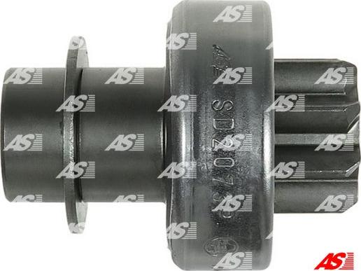 AS-PL SD2073P - Ведущая шестерня, бендикс, стартер autospares.lv