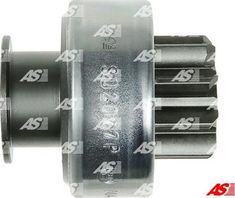 AS-PL SD2077P - Ведущая шестерня, бендикс, стартер autospares.lv