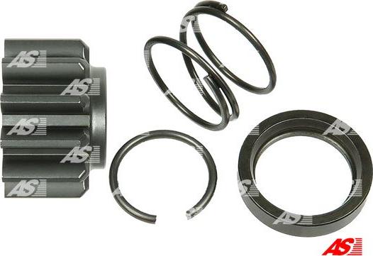 AS-PL SDK1013P - Ведущая шестерня, бендикс, стартер autospares.lv