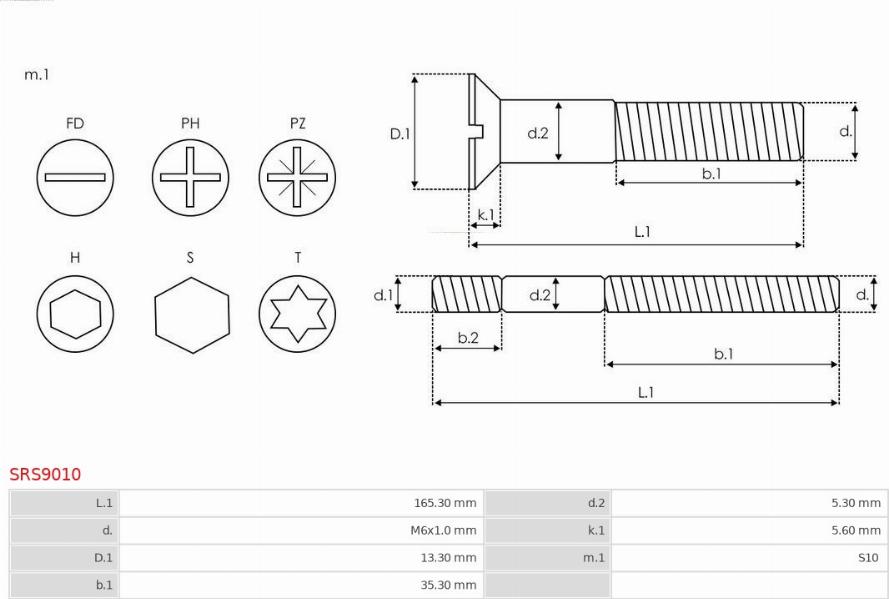 AS-PL SRS9010 - Ремкомплект, генератор autospares.lv