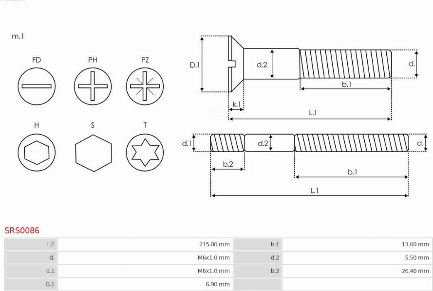 AS-PL SRS0086 - Ремкомплект, генератор autospares.lv