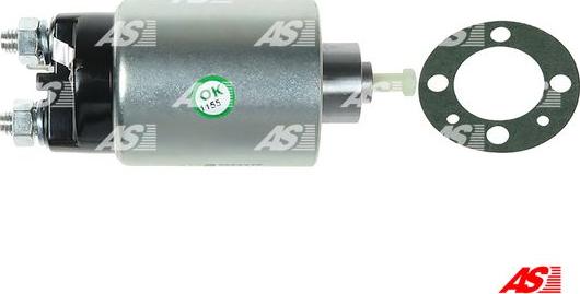 AS-PL SS9227P - Тяговое реле, соленоид, стартер autospares.lv