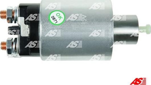 AS-PL SS5140P - Тяговое реле, соленоид, стартер autospares.lv