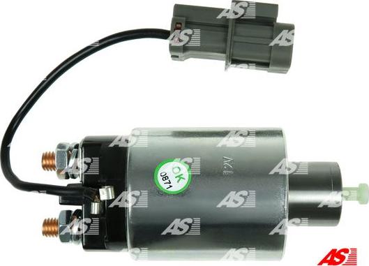 AS-PL SS5155P - Тяговое реле, соленоид, стартер autospares.lv