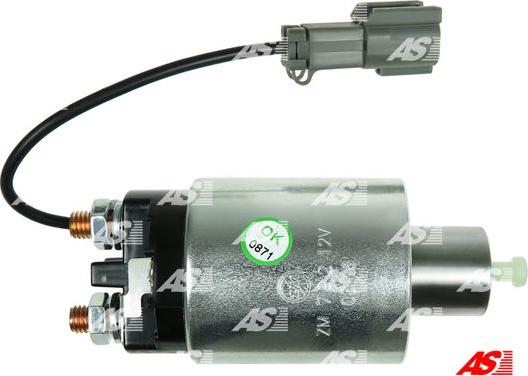 AS-PL SS5164(ZM) - Тяговое реле, соленоид, стартер autospares.lv