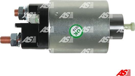 AS-PL SS5165P - Тяговое реле, соленоид, стартер autospares.lv