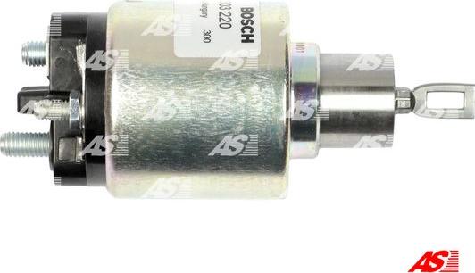 AS-PL SS0046(BOSCH) - Тяговое реле, соленоид, стартер autospares.lv