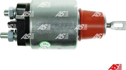 AS-PL SS0123P - Тяговое реле, соленоид, стартер autospares.lv