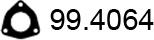 ASSO 99.4064 - Прокладка, труба выхлопного газа autospares.lv