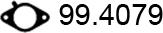 ASSO 99.4079 - Прокладка, труба выхлопного газа autospares.lv