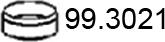 ASSO 99.3021 - Уплотнительное кольцо, труба выхлопного газа autospares.lv