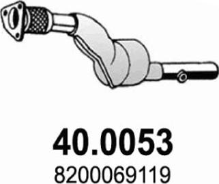 ASSO 40.0053 - Катализатор autospares.lv