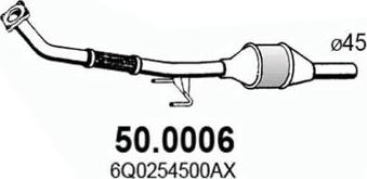 ASSO 50.0006 - Катализатор autospares.lv