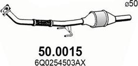 ASSO 50.0015 - Катализатор autospares.lv