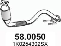 ASSO 58.0050 - Катализатор autospares.lv
