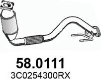 ASSO 58.0111 - Катализатор autospares.lv