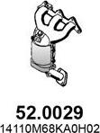 ASSO 52.0029 - Катализатор autospares.lv