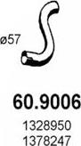 ASSO 60.9006 - Труба выхлопного газа autospares.lv