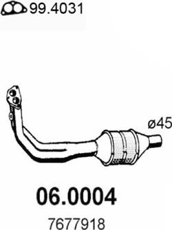 ASSO 06.0004 - Катализатор autospares.lv