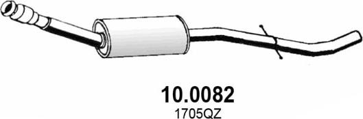 ASSO 10.0082 - Катализатор autospares.lv