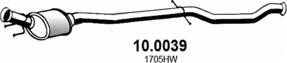 ASSO 10.0039 - Катализатор autospares.lv
