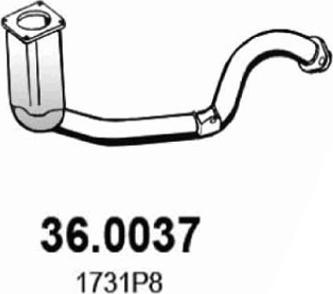 ASSO 36.0037 - Катализатор autospares.lv