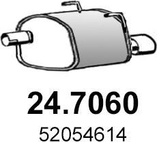 ASSO 24.7060 - Глушитель выхлопных газов, конечный autospares.lv