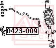 ASVA 0423-009 - Тяга / стойка, стабилизатор autospares.lv