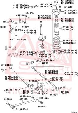 ASVA 0107-504 - Втулка стабилизатора autospares.lv