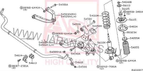 ASVA 0220-A60FD - Шаровая опора, несущий / направляющий шарнир autospares.lv