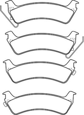 ASVA AKD-0111 - Тормозные колодки, дисковые, комплект autospares.lv